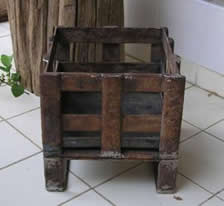 iron fire box small