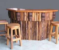 rustic bar